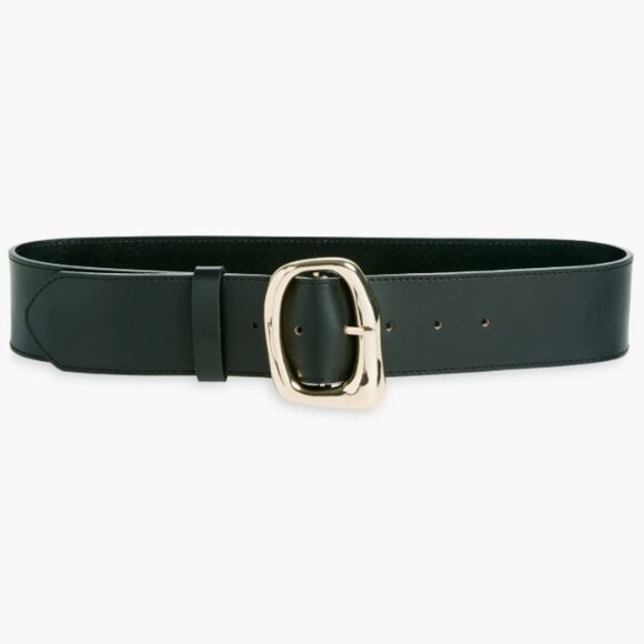 Nordstrom Melody Leather Belt Black Size S NWT - Picture 1 of 3